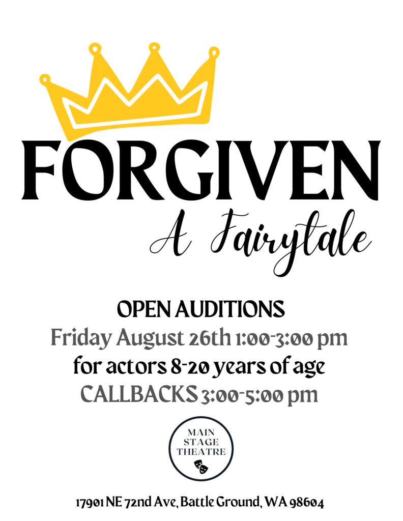 Main Stage Theatre - Open Auditions